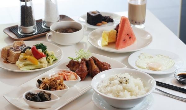 บุฟเฟต์อาหารเช้า